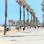 Beach Valencia Luxury A40-28 Apartment With Terrace And Sea Views