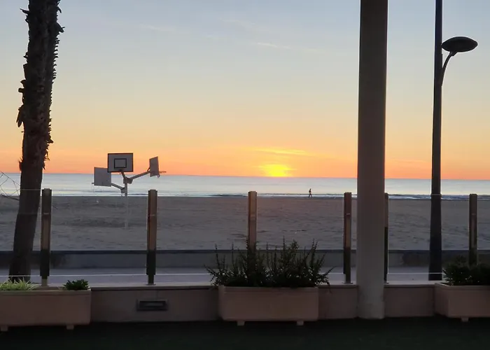 Beach Valencia Luxury A40-28 Apartment With Terrace And Sea Views