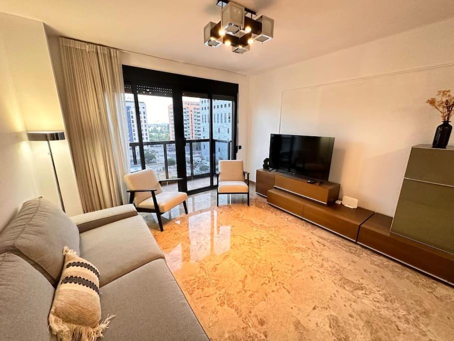 Apartamento Amplio Y Lujoso Con Vistas Valencia