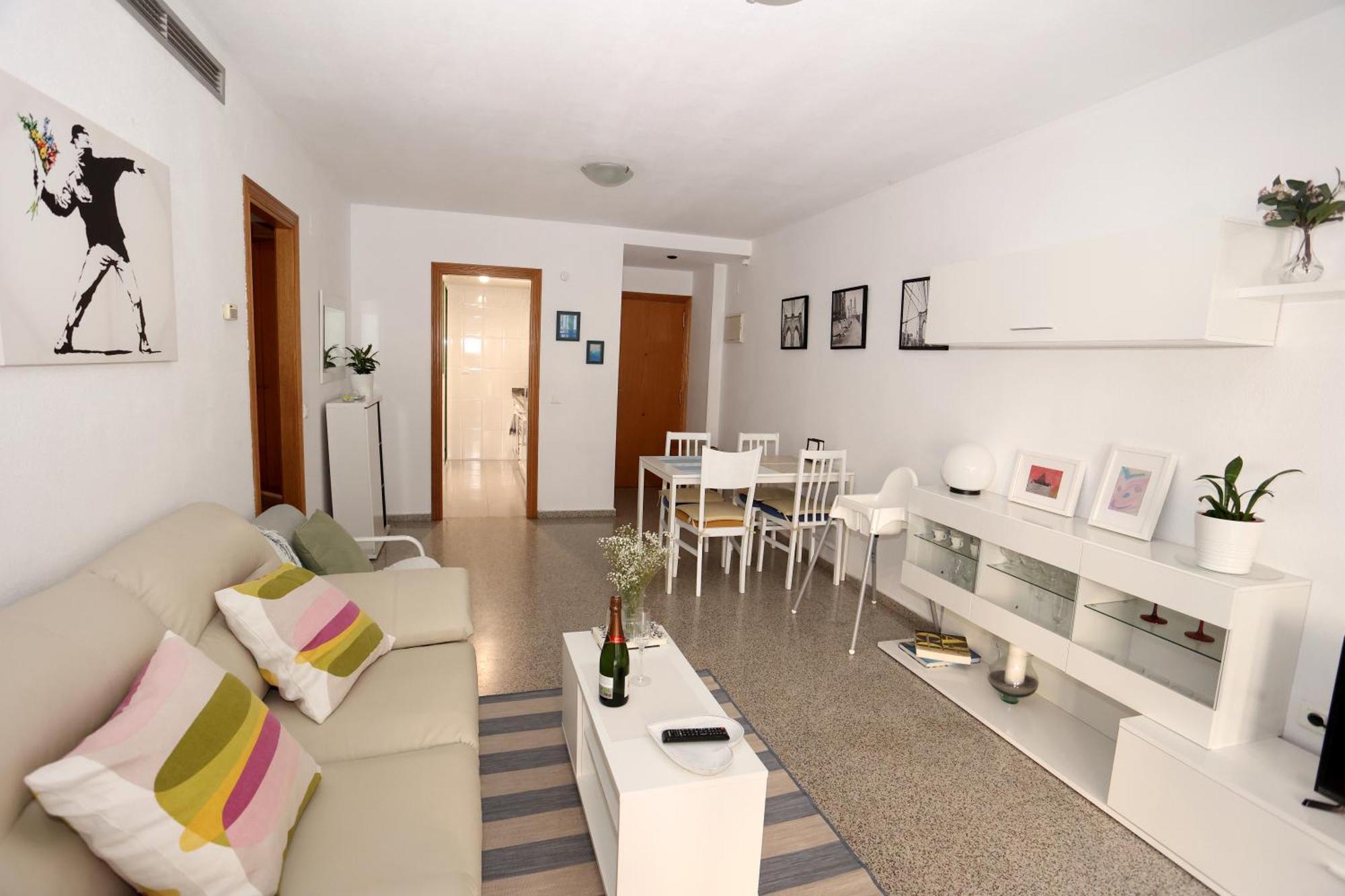 Apartamento Dos Primera Linea De Playa *