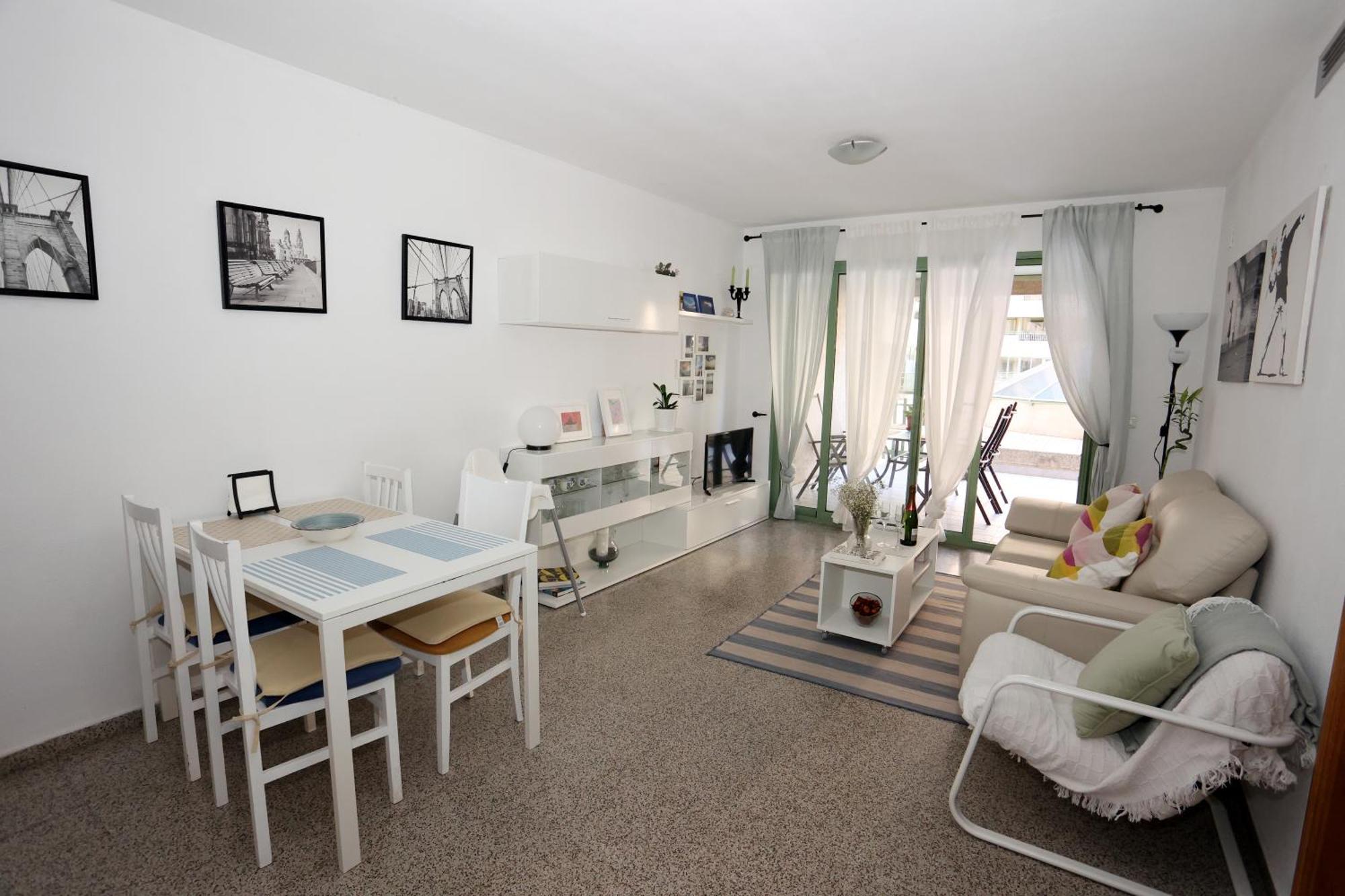 Apartamento Dos Primera Linea De Playa Valencia