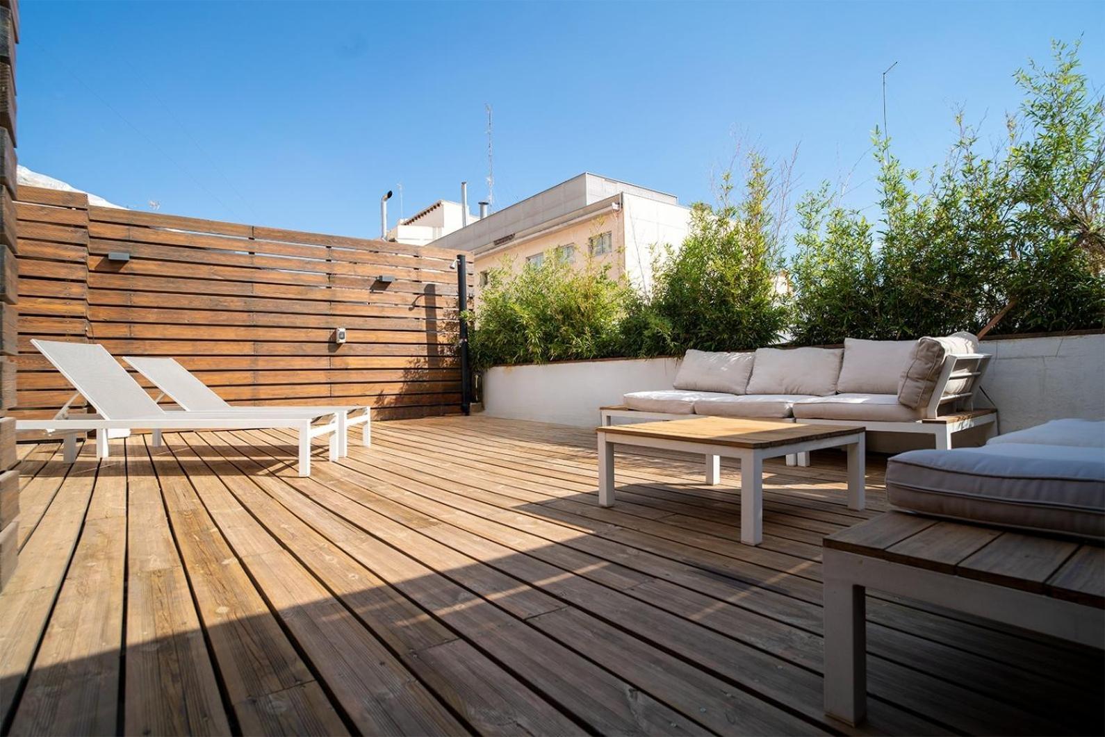 Atico Con Terraza Y Jacuzzi En El Centro Apartamento Valencia