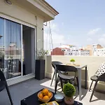 Stylish 2 Bedroom AC Wifi Terrace Attic in Valencia Center