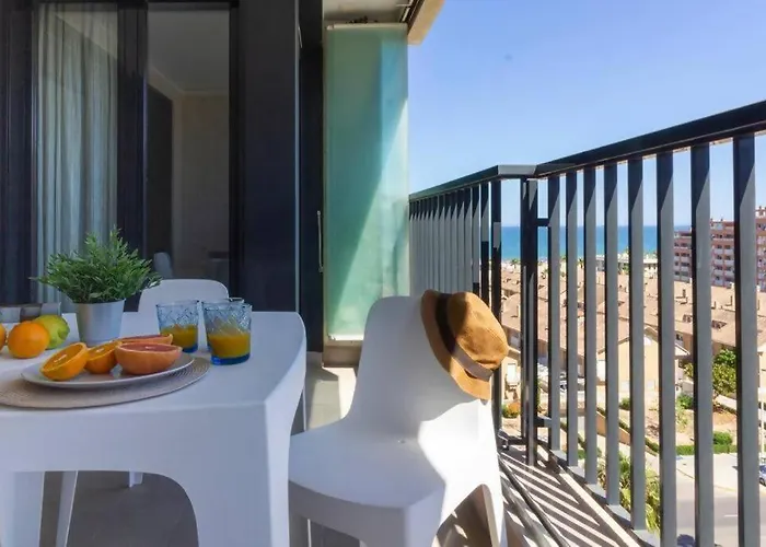 Alboraya Apartamento Con Vista Al Mar Y Piscina