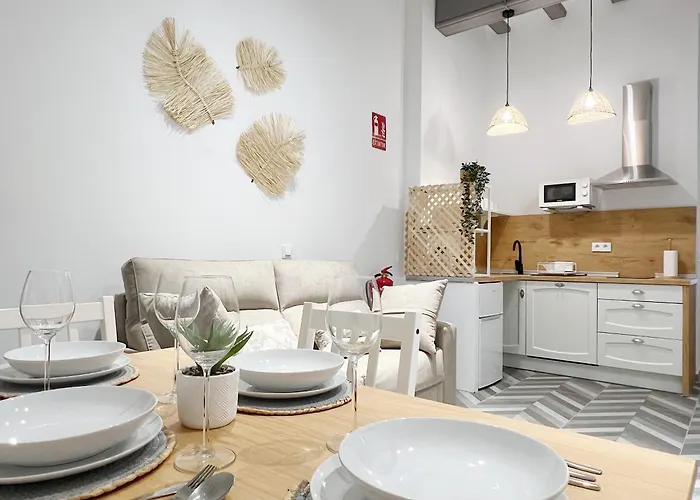 Encantador Apartamento Vigas De Madera