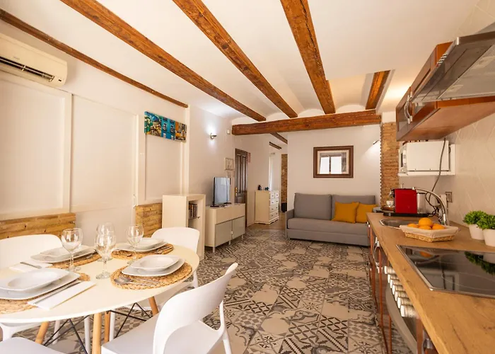 Florit Flats - Cozy Wifi Ac Loft In The Heart Of Ruzafa