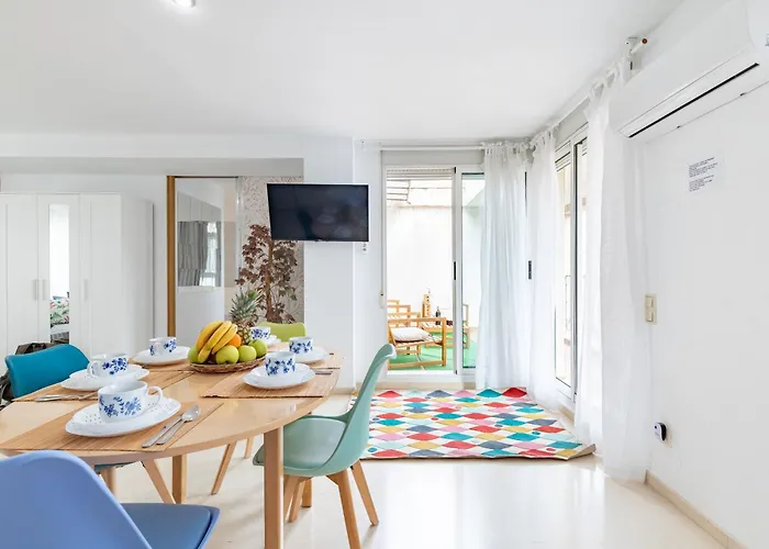 Penthouse Duplex In A 4 Floors Spanish House -8 Min To Center By Metro