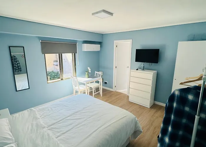 Estudio Acogedor Y Confortable Cerca Al Centro De Valencia