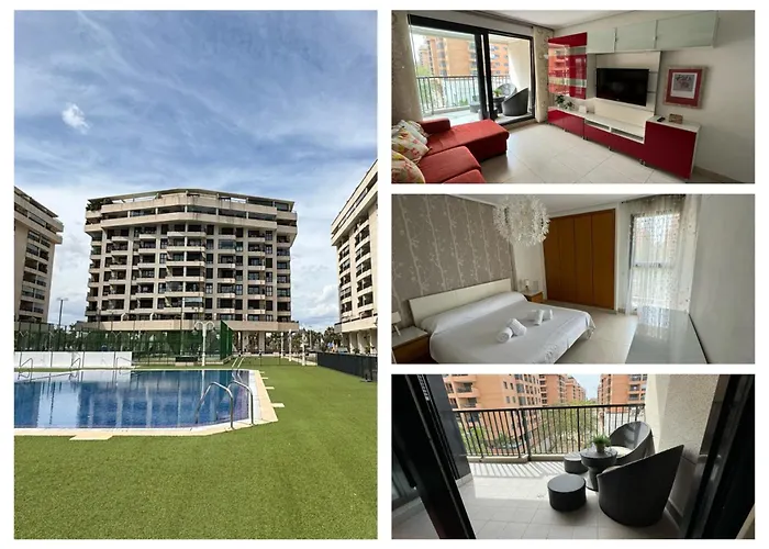 Bonaire Patacona - Apartamento Playa Piscina Wifi Terraza