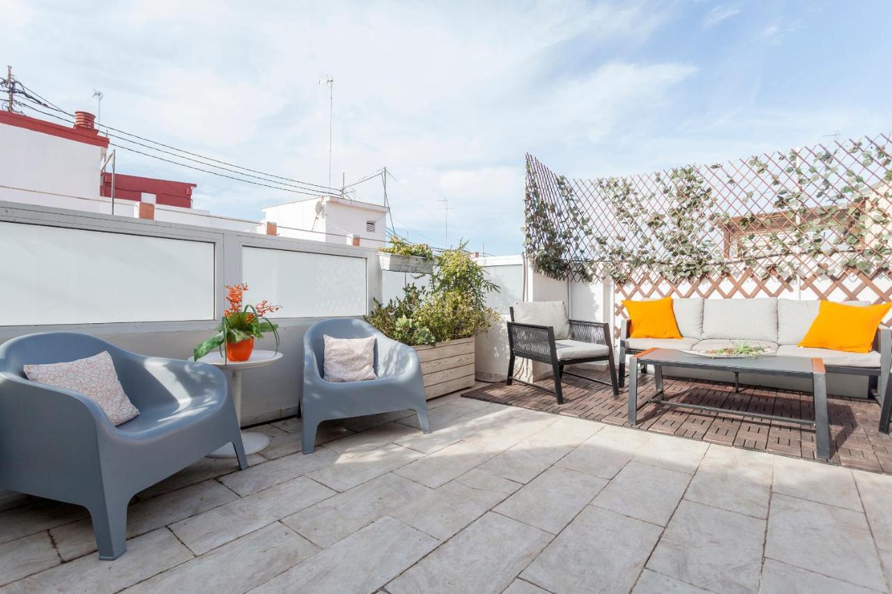 Penthouse On Malvarrosa Beach Apartamento