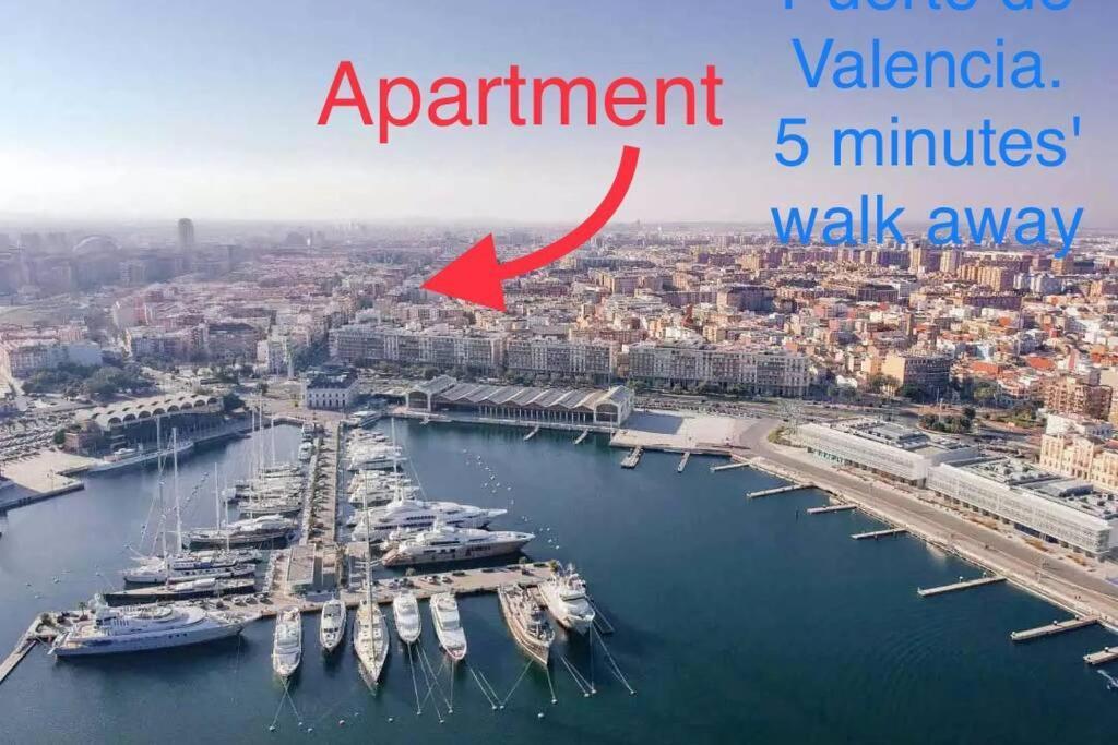 / Playa Cabanyal, Puerto, Cuidad Artes Apartamento Valencia