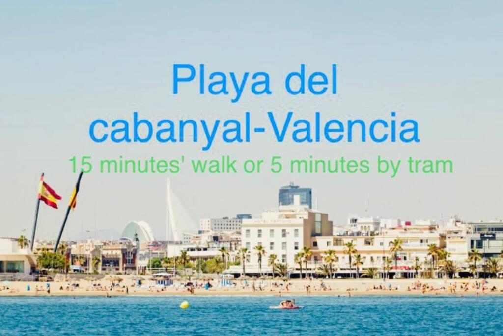 / Playa Cabanyal, Puerto, Cuidad Artes Apartamento Valencia