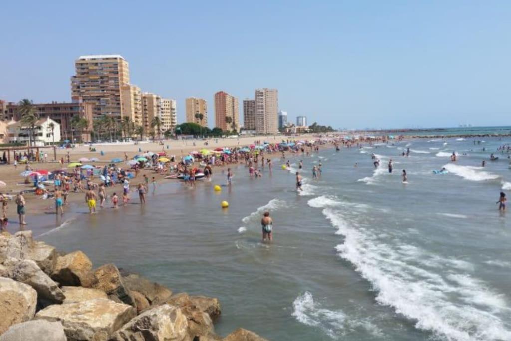 Apartamento Coqueto De Playa Con Piscina Y Terraza *