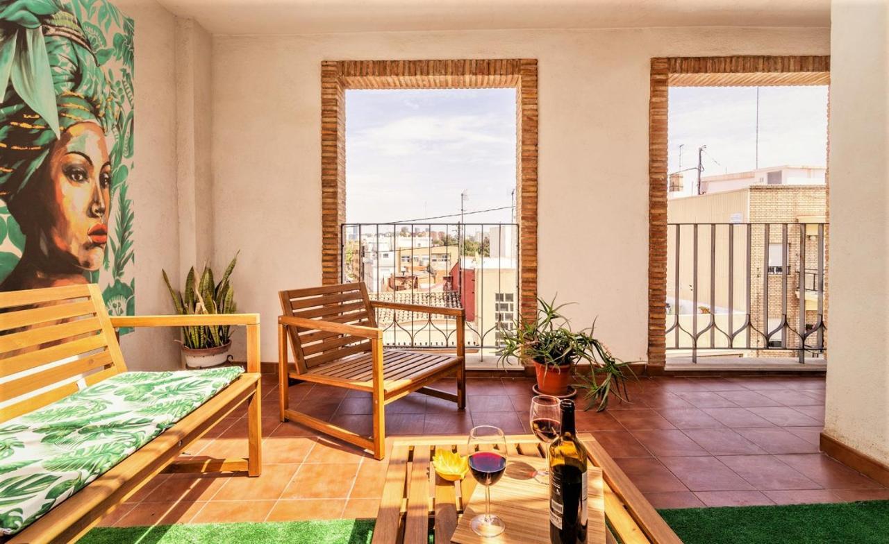 Penthouse Duplex In A 4 Floors Spanish House -8 Min To Center By Metro * Valencia