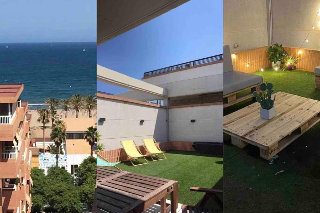 Atico Playa Patacona. Parking Incluido Apartamento *