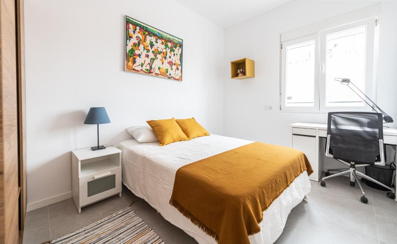 Apartment 2 Hab En Malvarrosa A Metros De La Playa, Con Terraza Y Zonas Comun 3d Valencia
