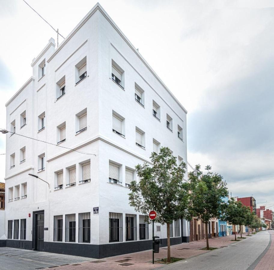 2 Hab En Malvarrosa A Metros De La Playa, Con Terraza Y Zonas Comun 3d Apartment