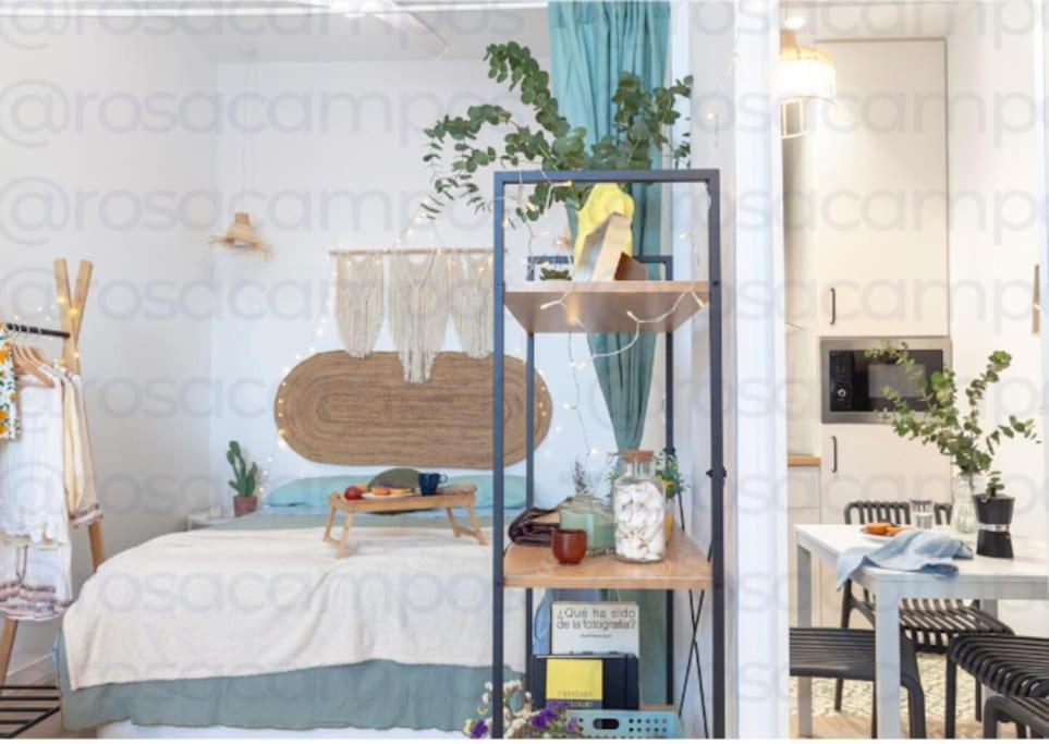 Al5 Seaside Bliss-stylish Loft Steps From Malvarrosa Apartamento Valencia