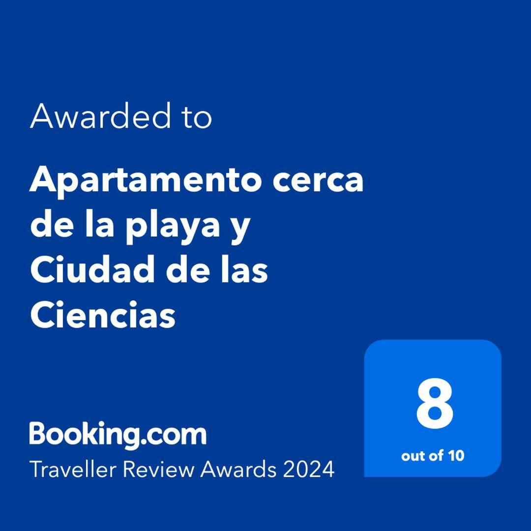 Apartamento Cerca De La Playa Y Ciudad De Ciencias Valencia