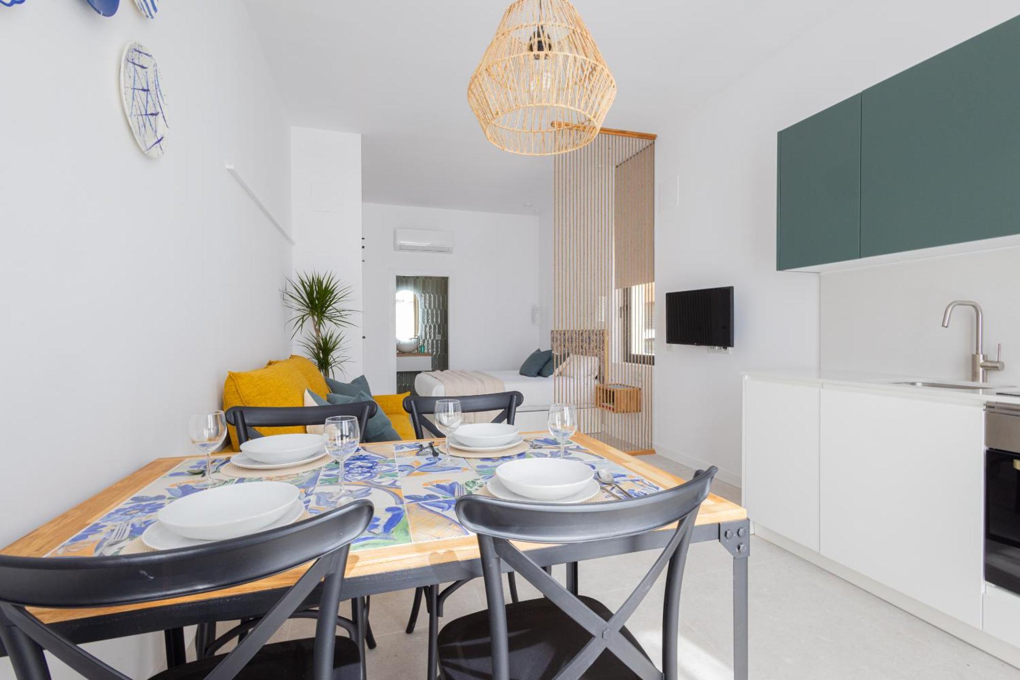 Florit Flats - Stylish Studio By The Joaquin Sorolla Station *