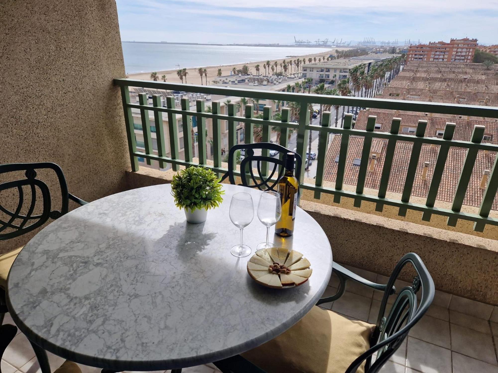 Apartamento Primera Linea De Playa Patacona Valencia