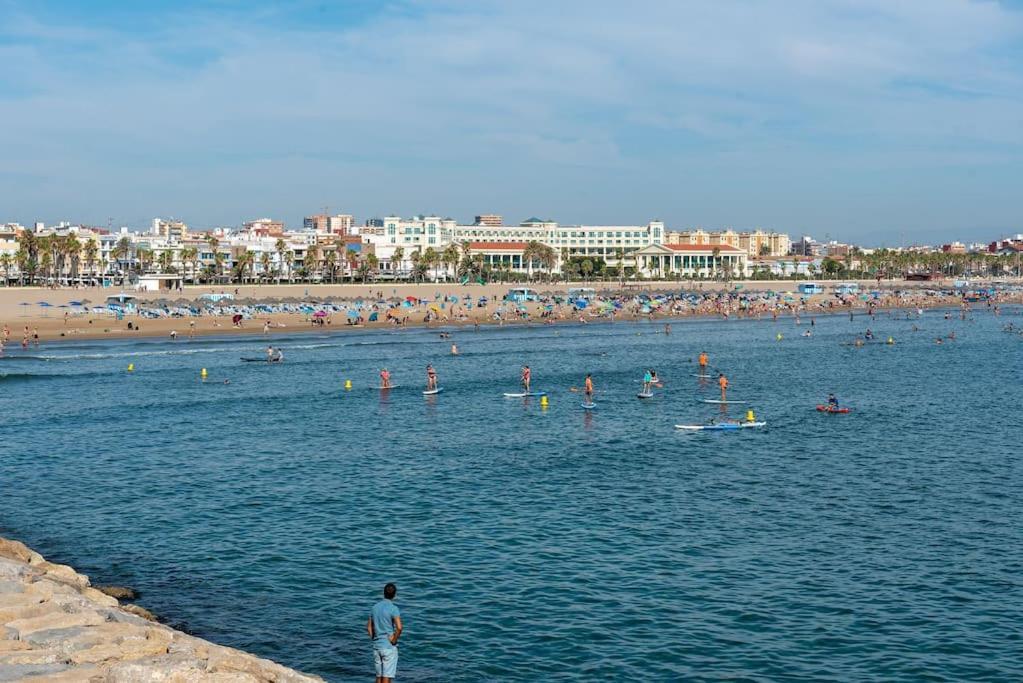 Malvalindabeach Loft Benlliure Malvarrosa/patacona Apartamento Valencia