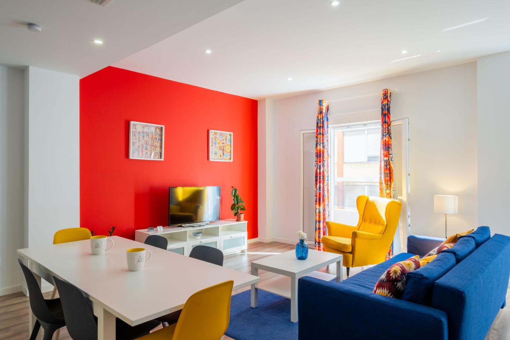 Apartamento Spacious Clean & Colorful Quiet Zone Valencia