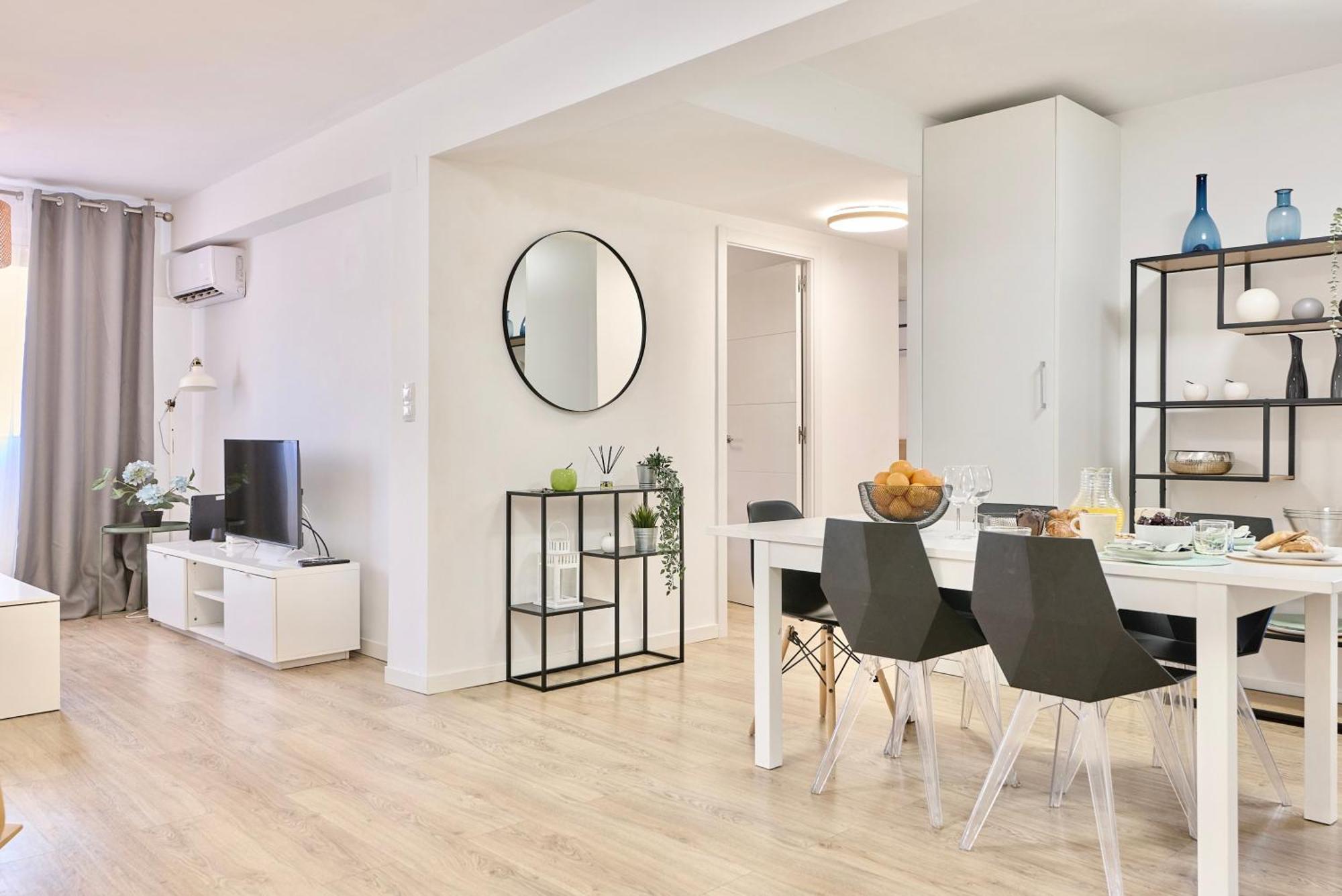 Apartamento Spacious, Sunny Flat By Of Arts & Sciences Valencia