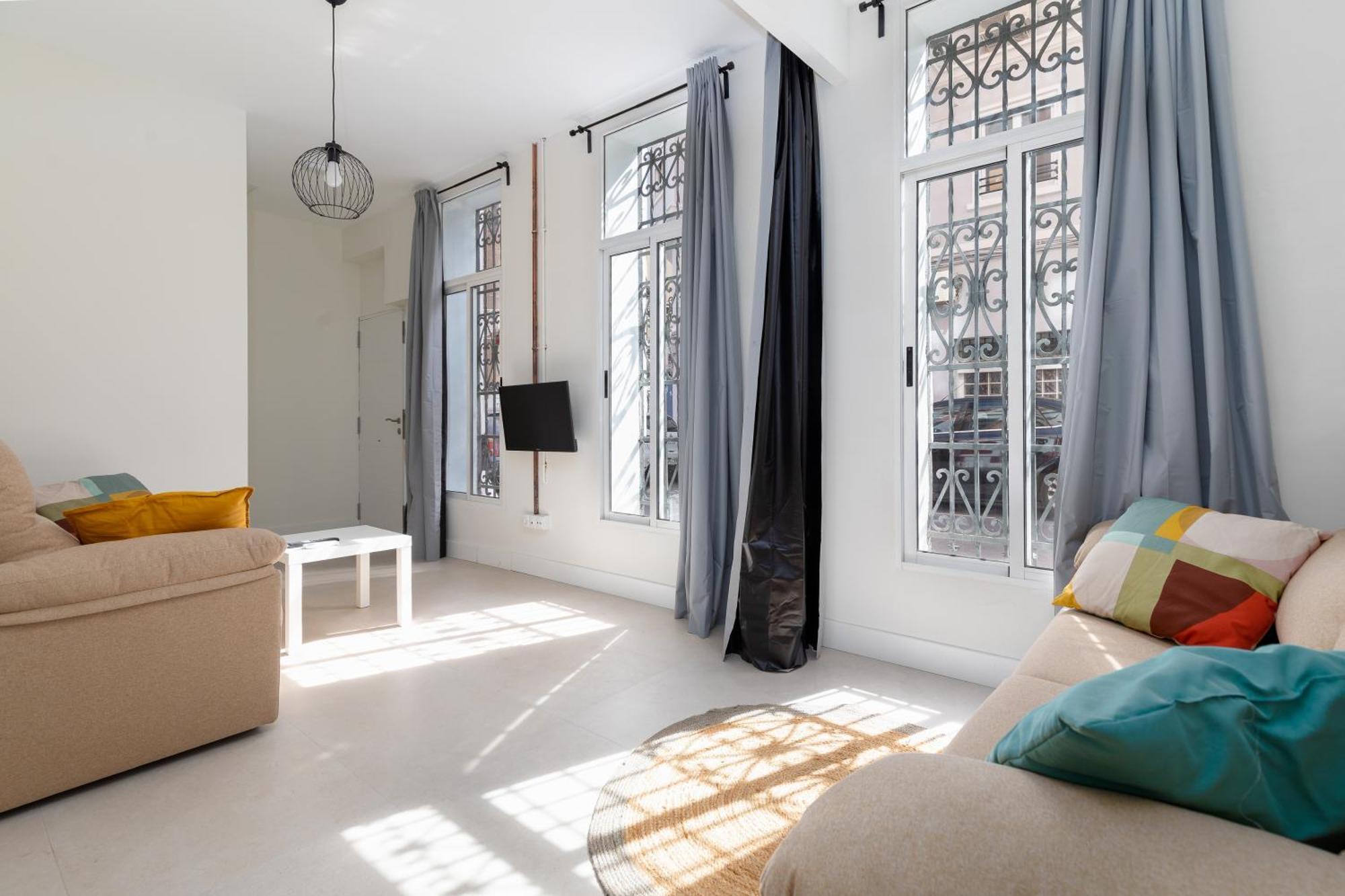 Apartamento Ruzafa 1 Y 2 Sofas Cama