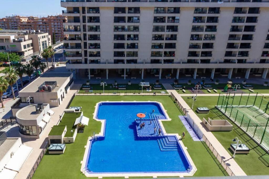 Alboraya Con Vista Al Mar Y Piscina Valencia