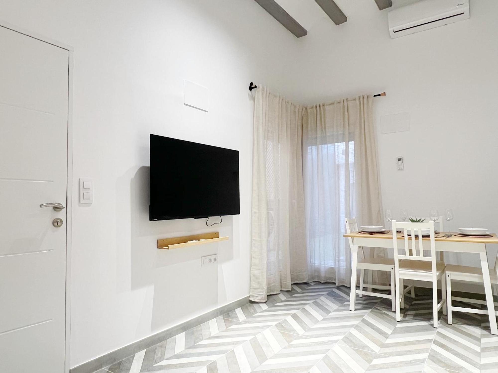 Apartment Encantador Vigas De Madera *