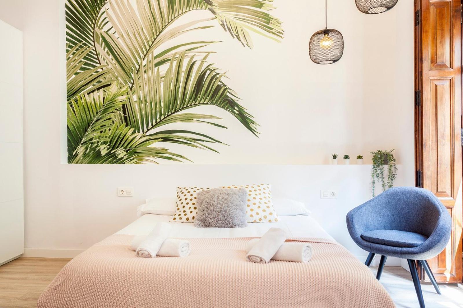 Apartment Loft De Diseno Junto Al Mercado Con Balconada *