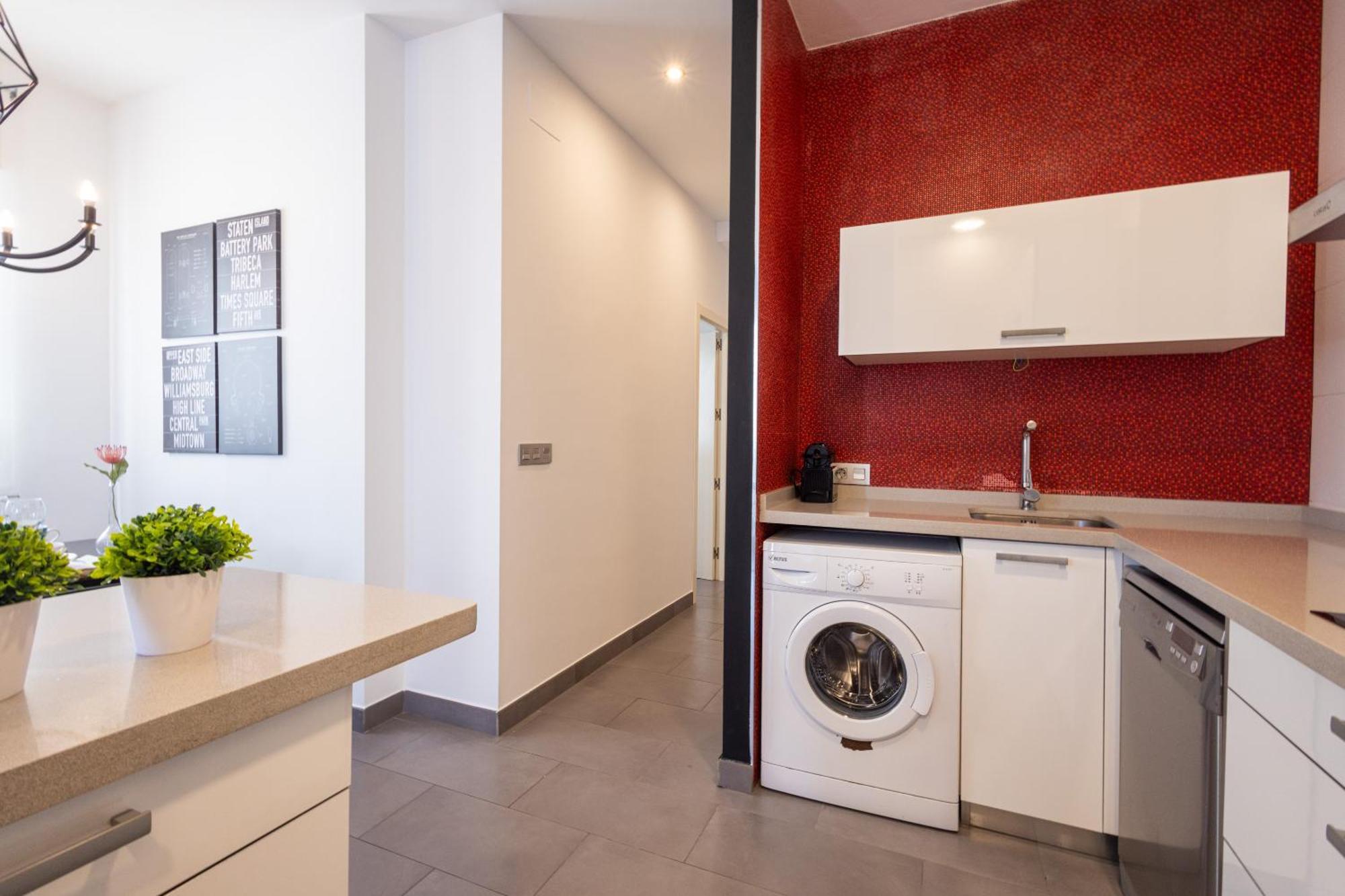 Apartamento Stylish 2 Bedroom Ac Wifi Terrace Attic In Center