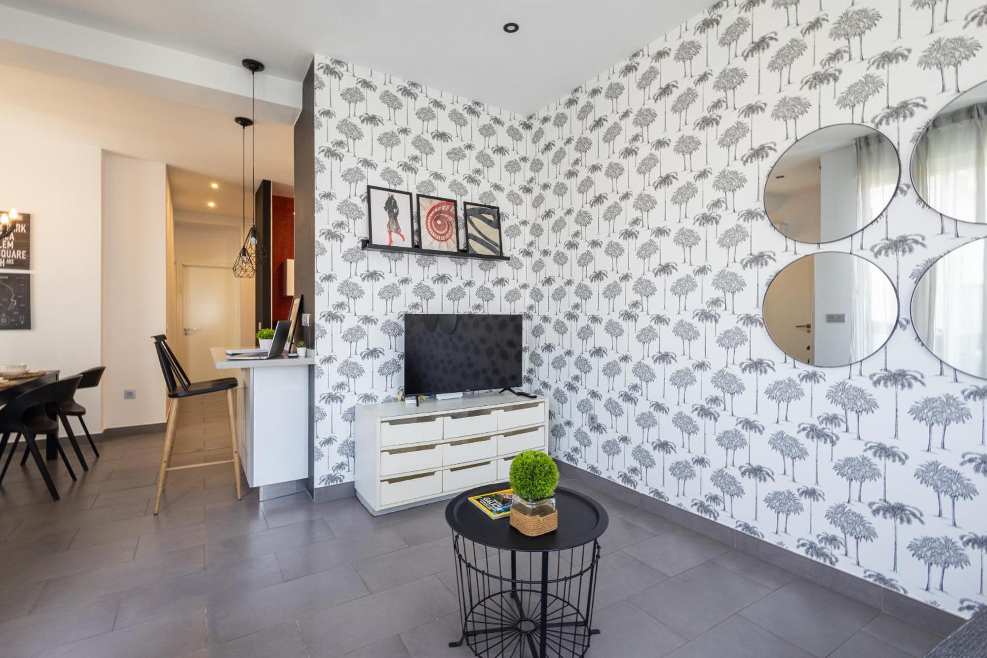 Stylish 2 Bedroom Ac Wifi Terrace Attic In Center Apartamento *