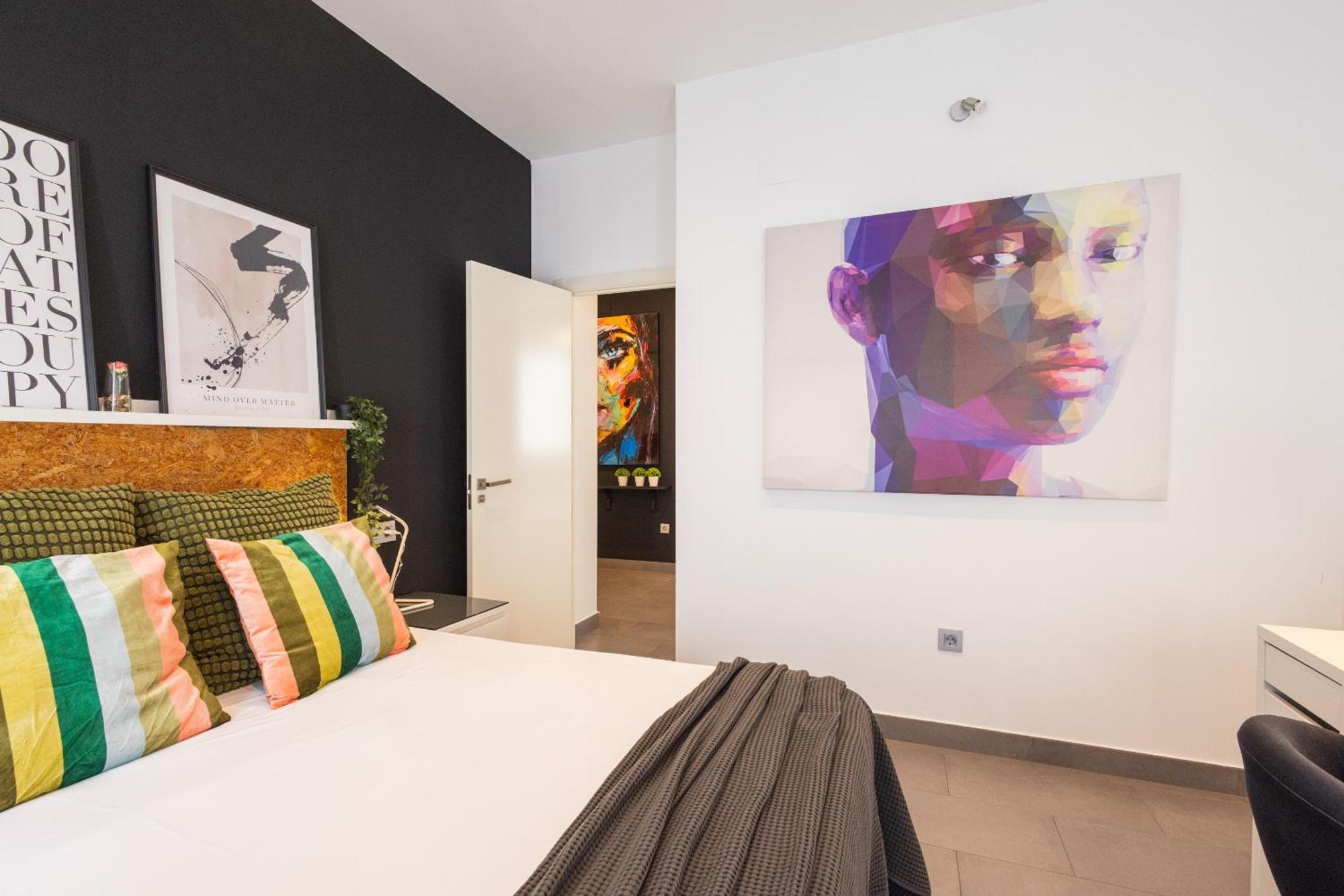 Stylish 2 Bedroom Ac Wifi Terrace Attic In Center Apartamento *