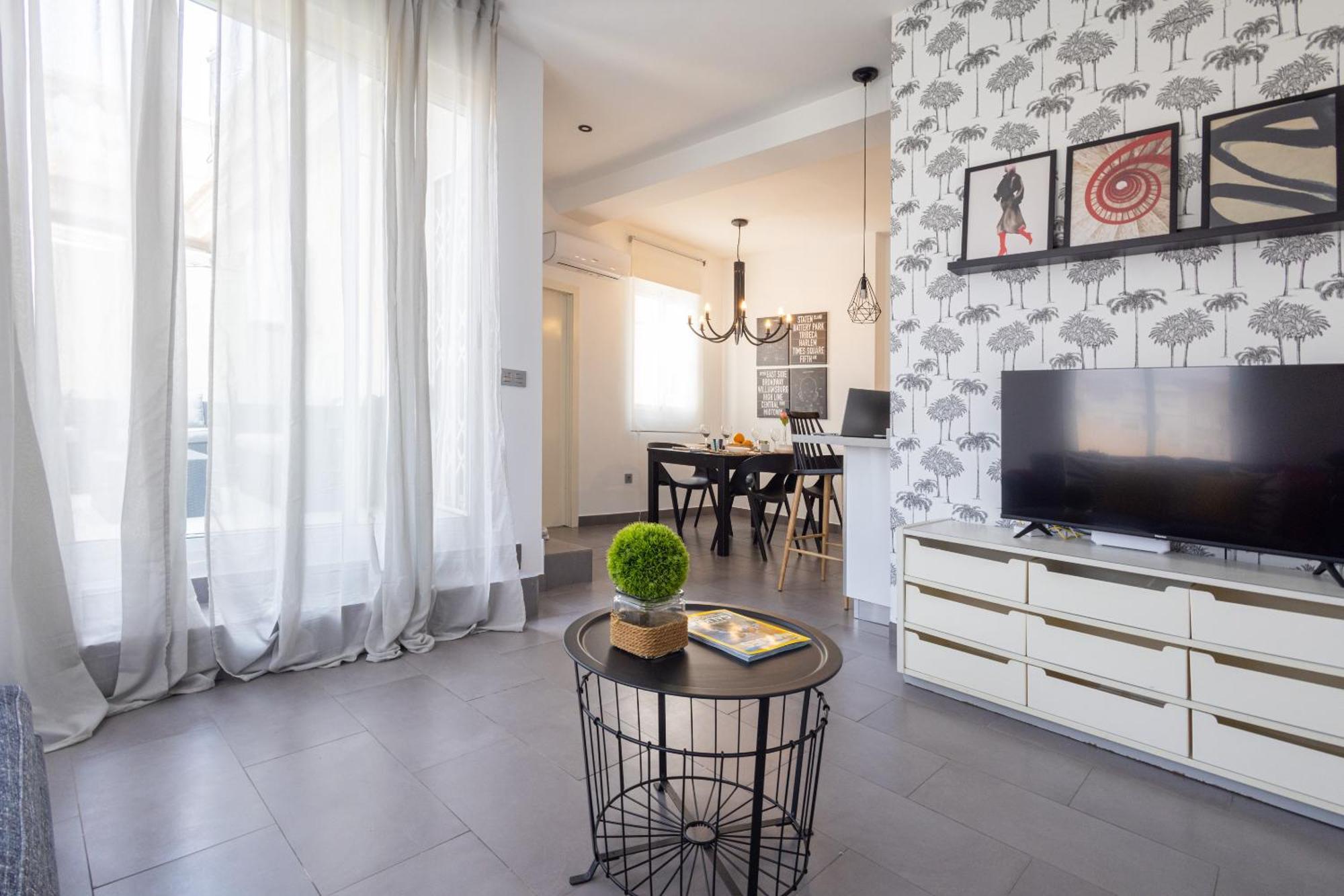 Stylish 2 Bedroom Ac Wifi Terrace Attic In Center * Valencia