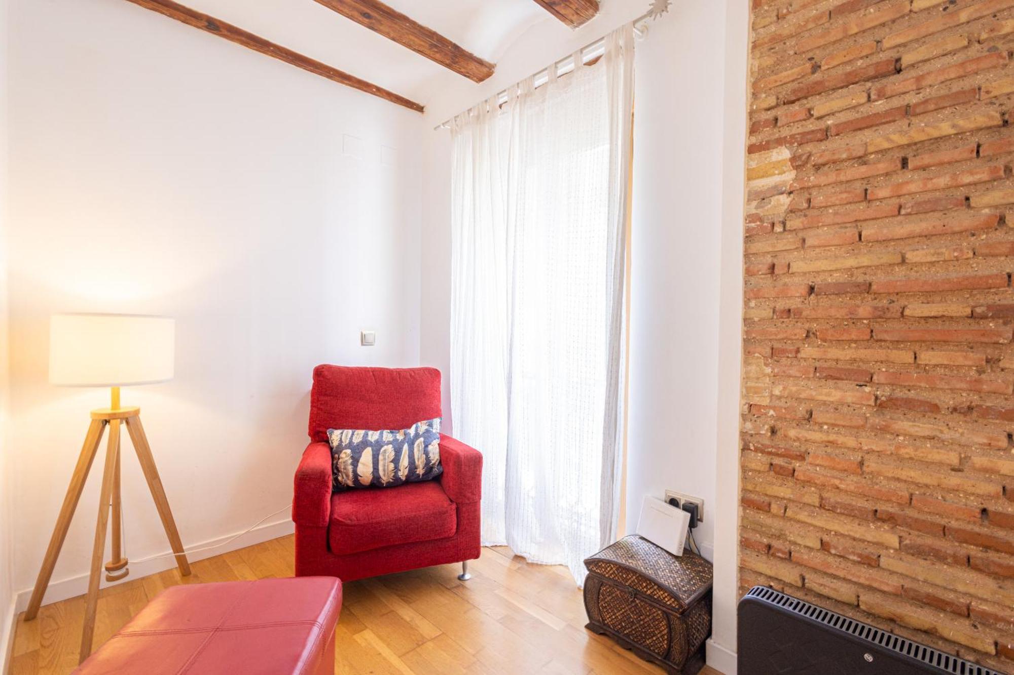 Apartamento Florit Flats - Cozy Wifi Ac Loft In The Heart Of Ruzafa *