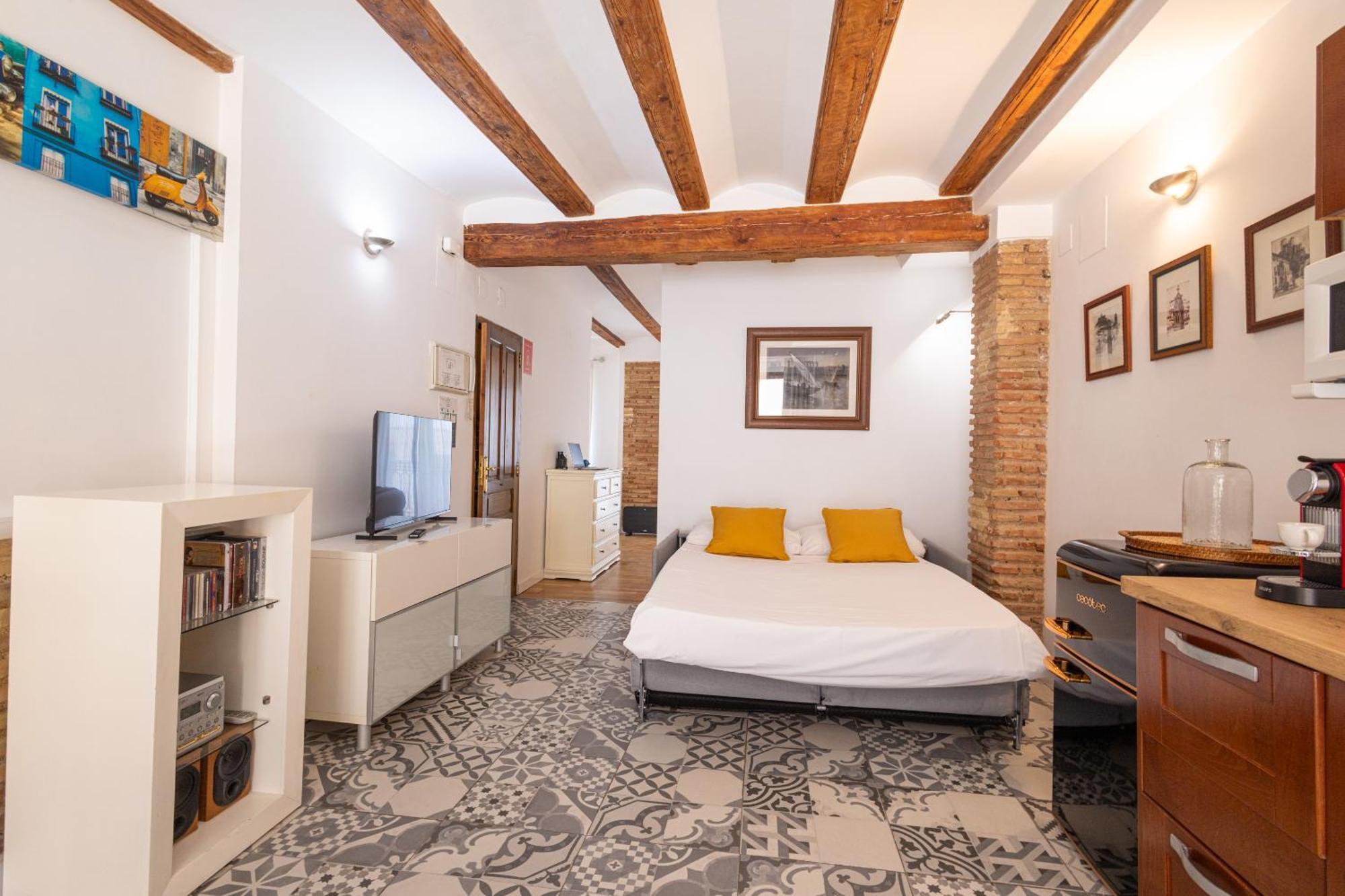 Florit Flats - Cozy Wifi Ac Loft In The Heart Of Ruzafa *