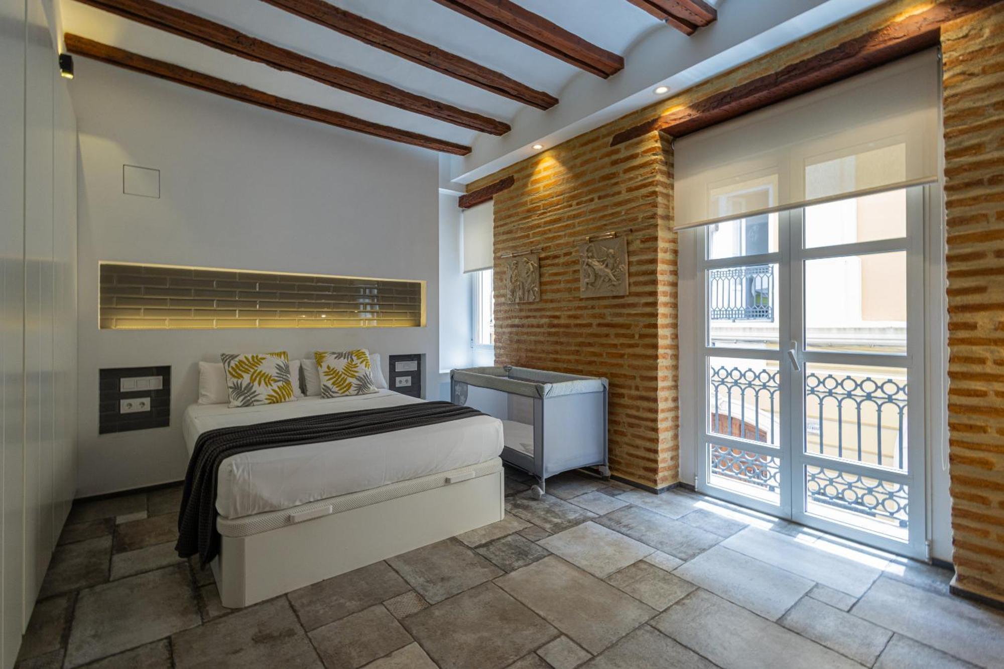 Apartamento Florit Flats - Center Modern 1br 2bth Terrace Wi-fi Ac Valencia