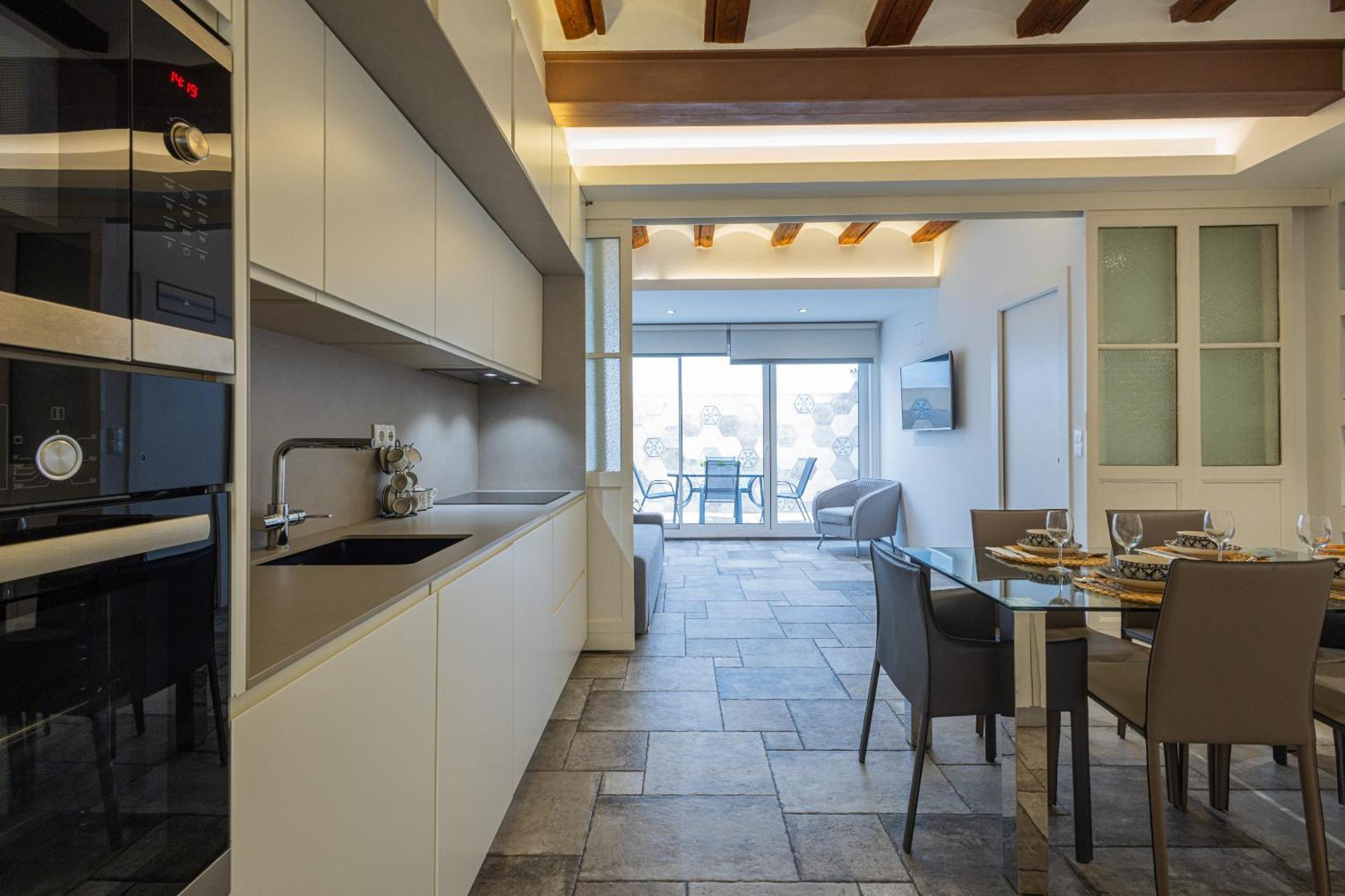 Apartamento Florit Flats - Center Modern 1br 2bth Terrace Wi-fi Ac