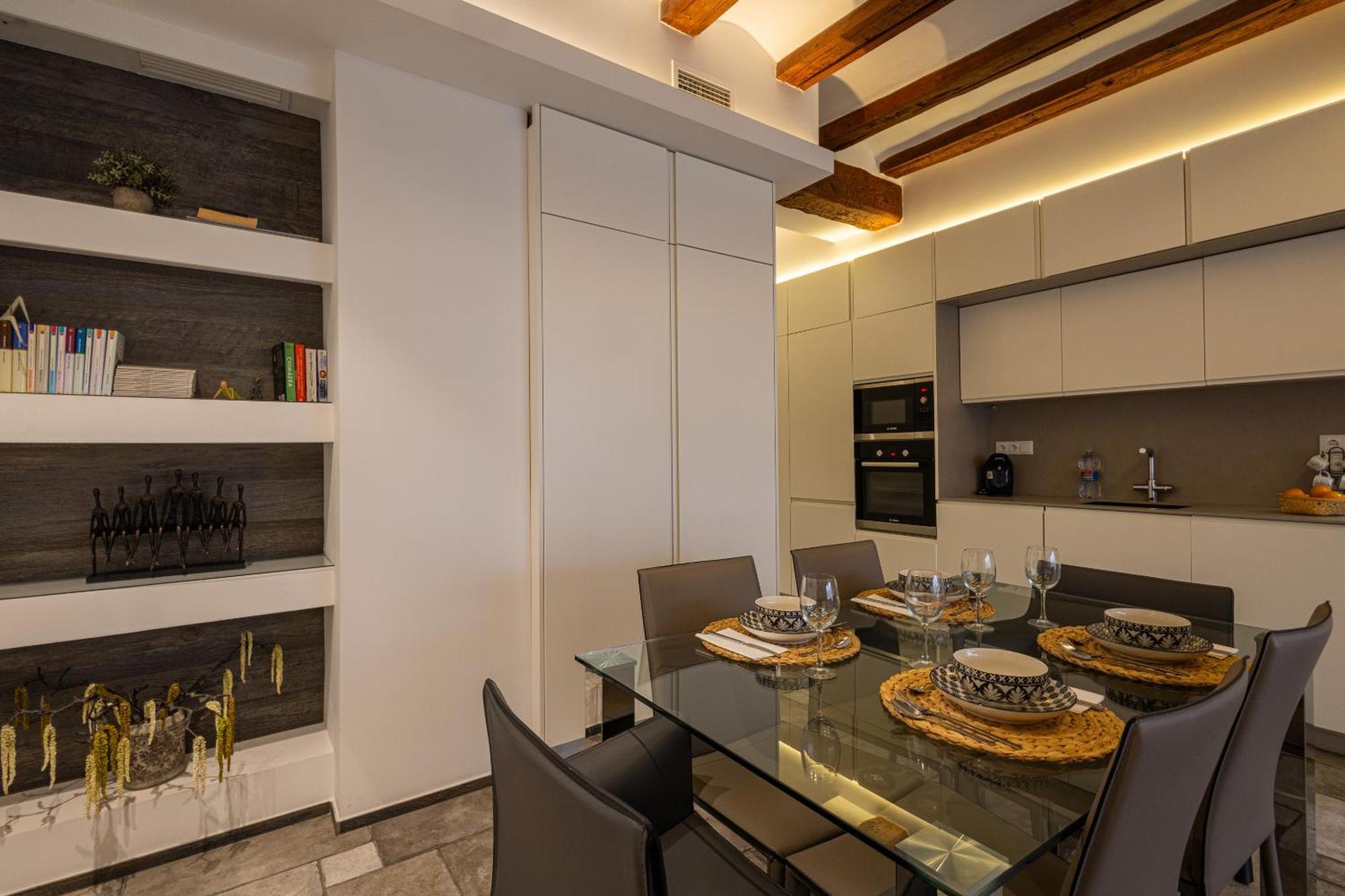 Florit Flats - Center Modern 1br 2bth Terrace Wi-fi Ac Apartamento Valencia