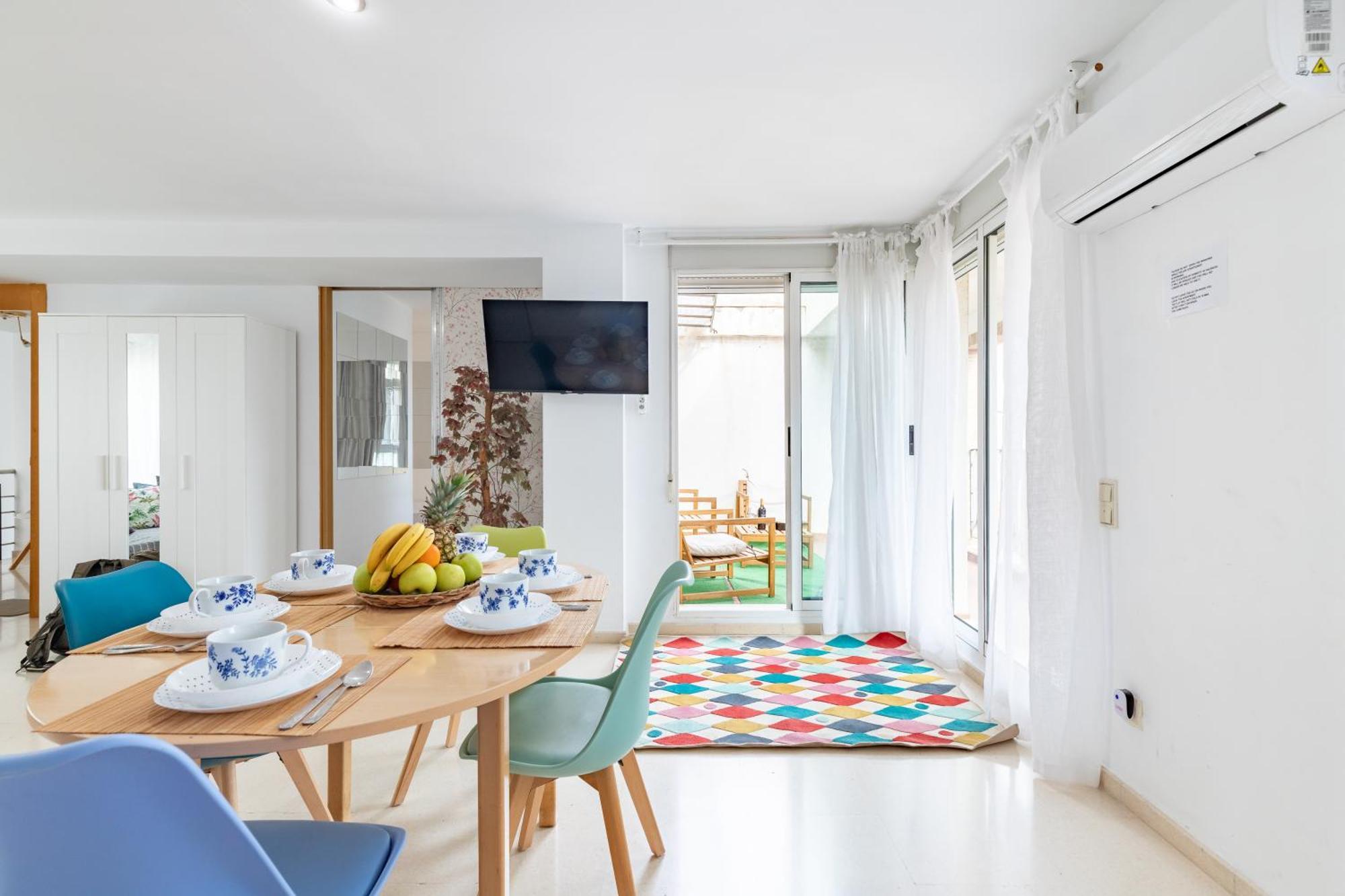 Penthouse Duplex In A 4 Floors Spanish House -8 Min To Center By Metro * Valencia