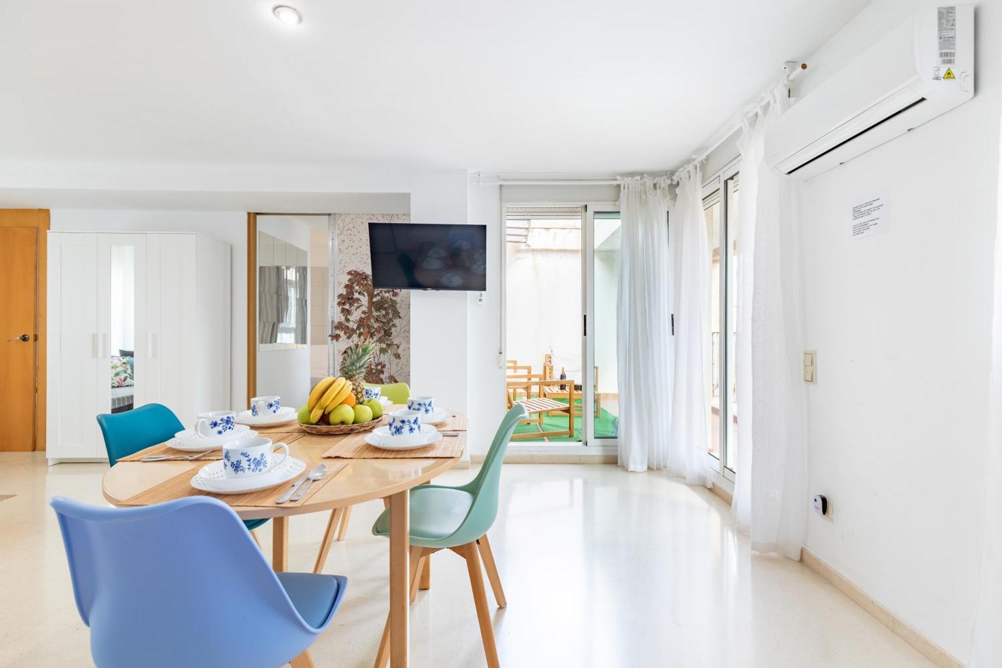 Penthouse Duplex In A 4 Floors Spanish House -8 Min To Center By Metro * Valencia