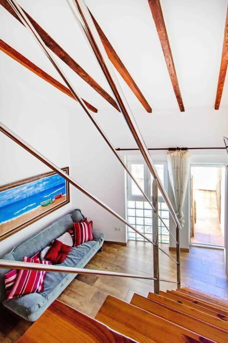 Acogedor Con Terraza Privada En La Playa Apartamento