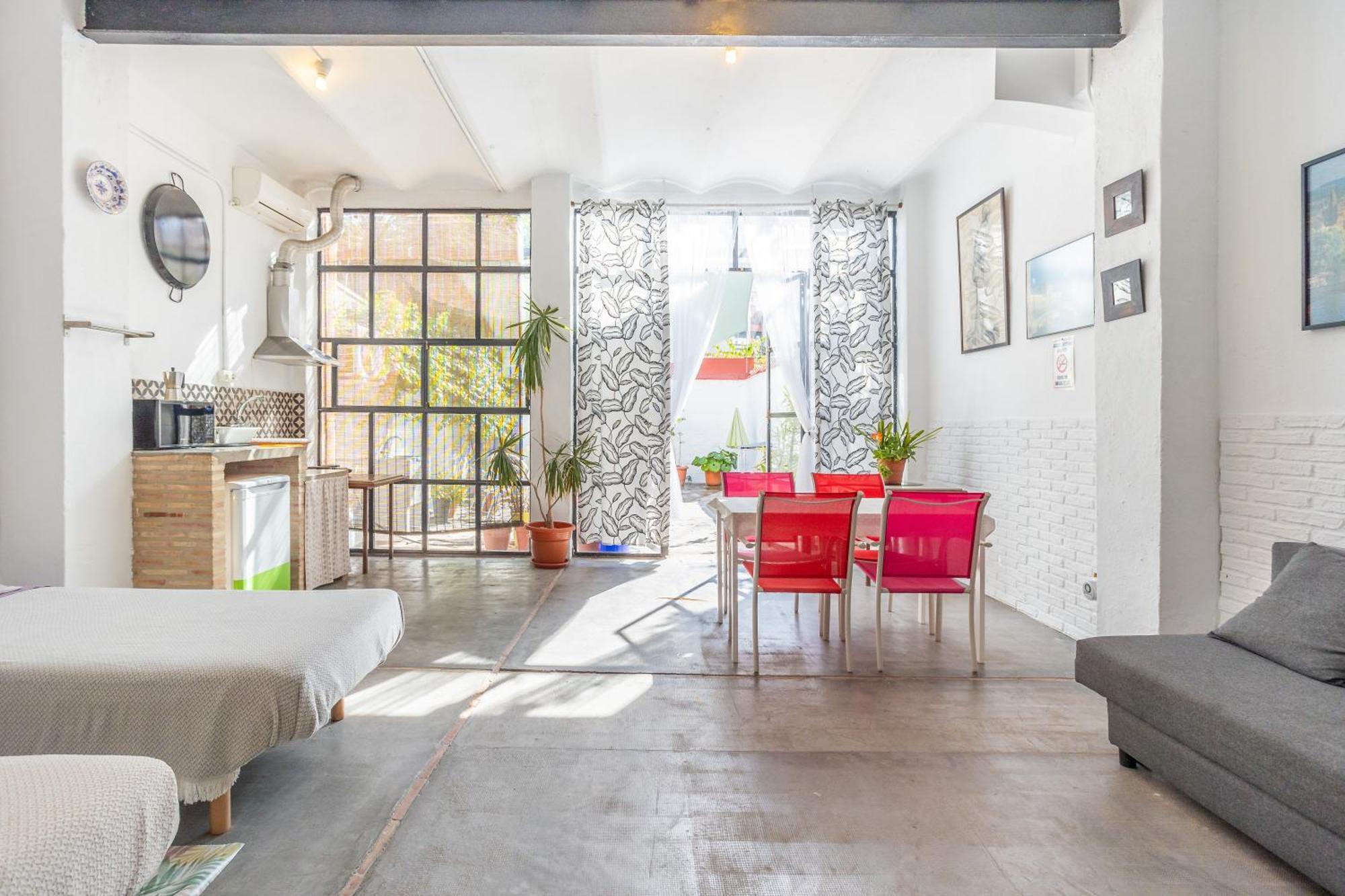 Vintage Con Wifi Y Terraza Privada Apartment *