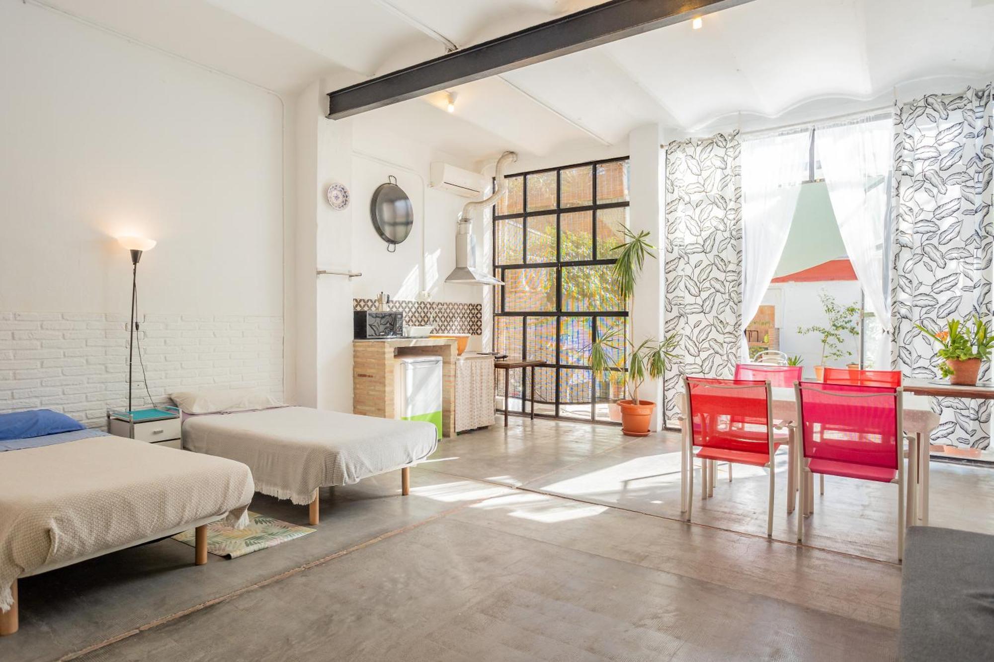 Vintage Con Wifi Y Terraza Privada Apartment Valencia