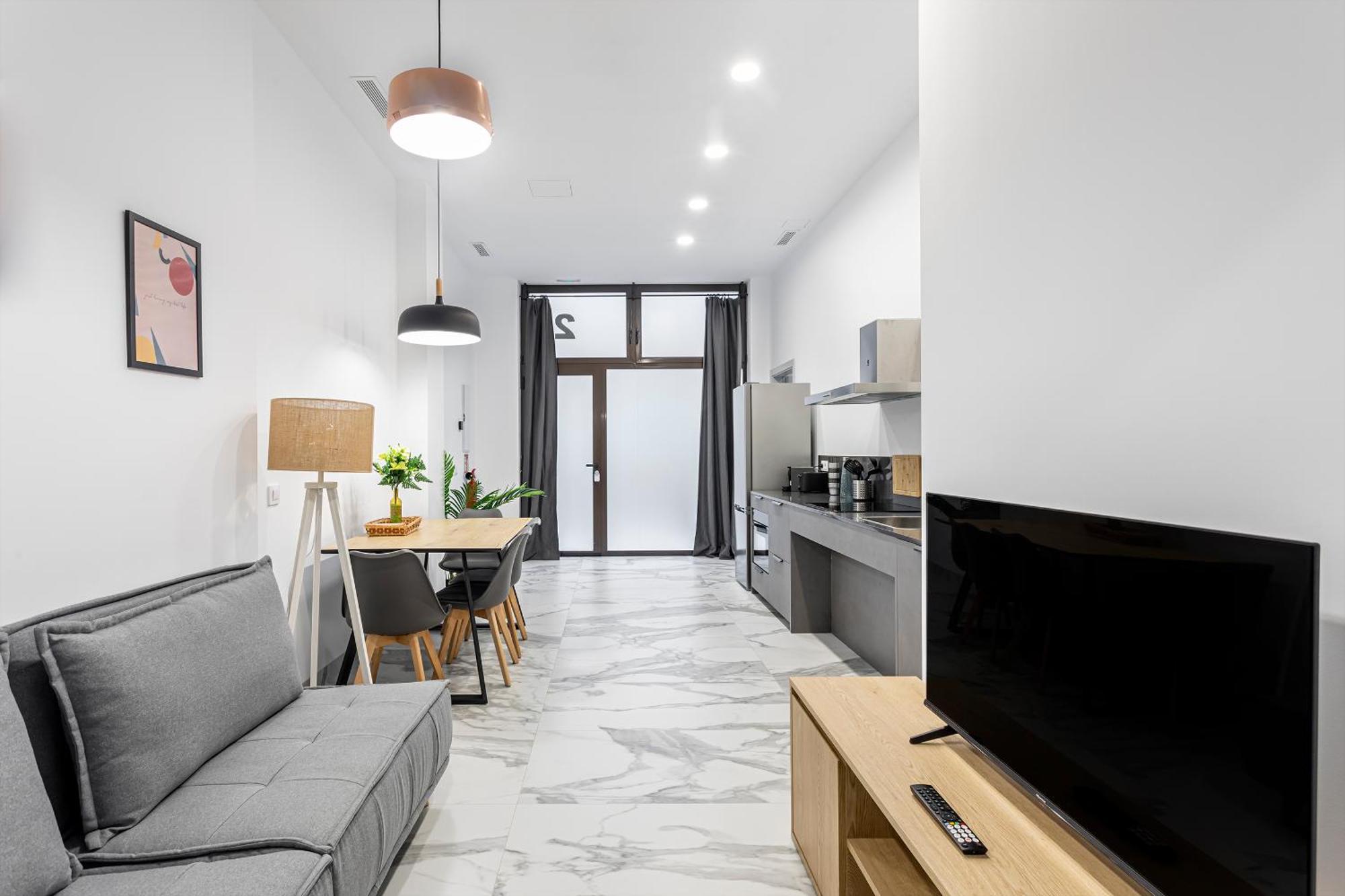 Apartamento De Estilo Moderno Hasta 4 Pax *