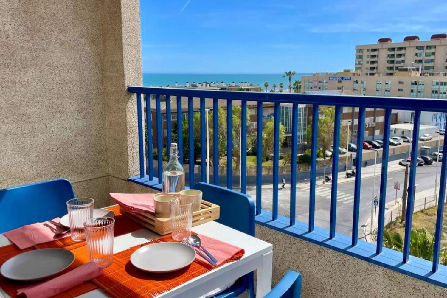 Apto Con Vistas A La Playa De La Patacona * Valencia