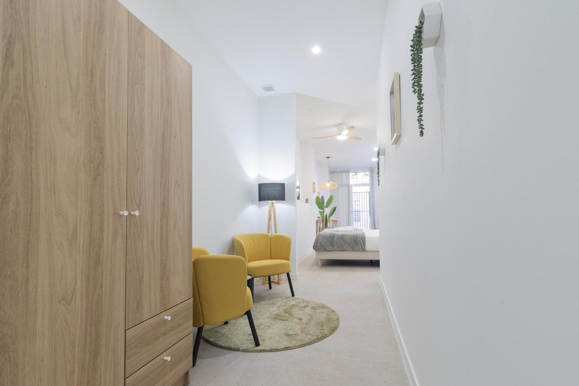 Rmz31 Loft - Espacioso Y Acogedor Estudio Con Terraza En Zona Ayora