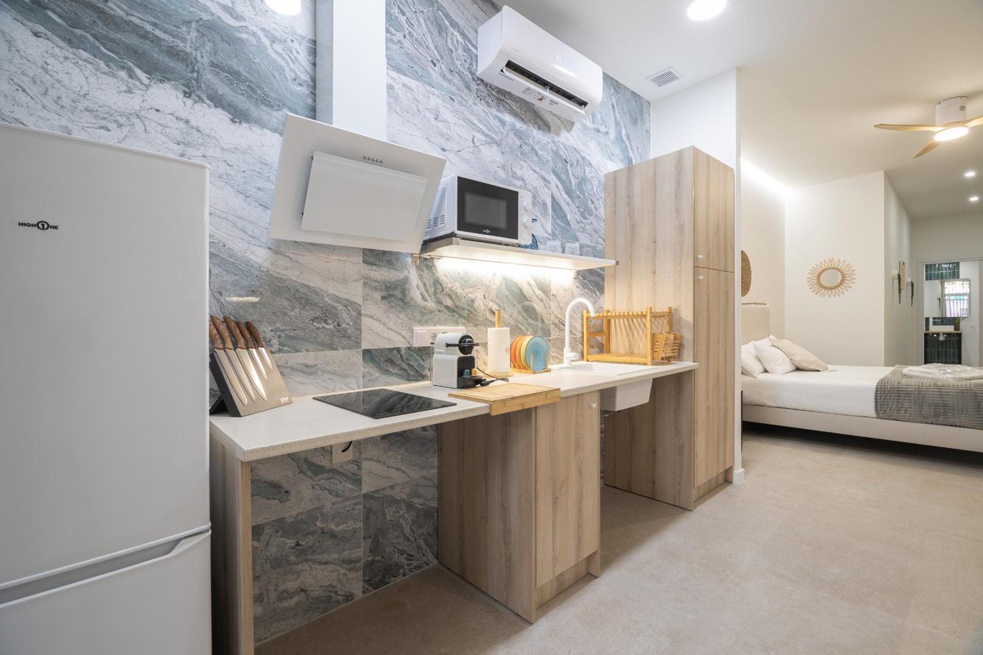 Rmz31 Loft - Espacioso Y Acogedor Estudio Con Terraza En Zona Ayora Valencia